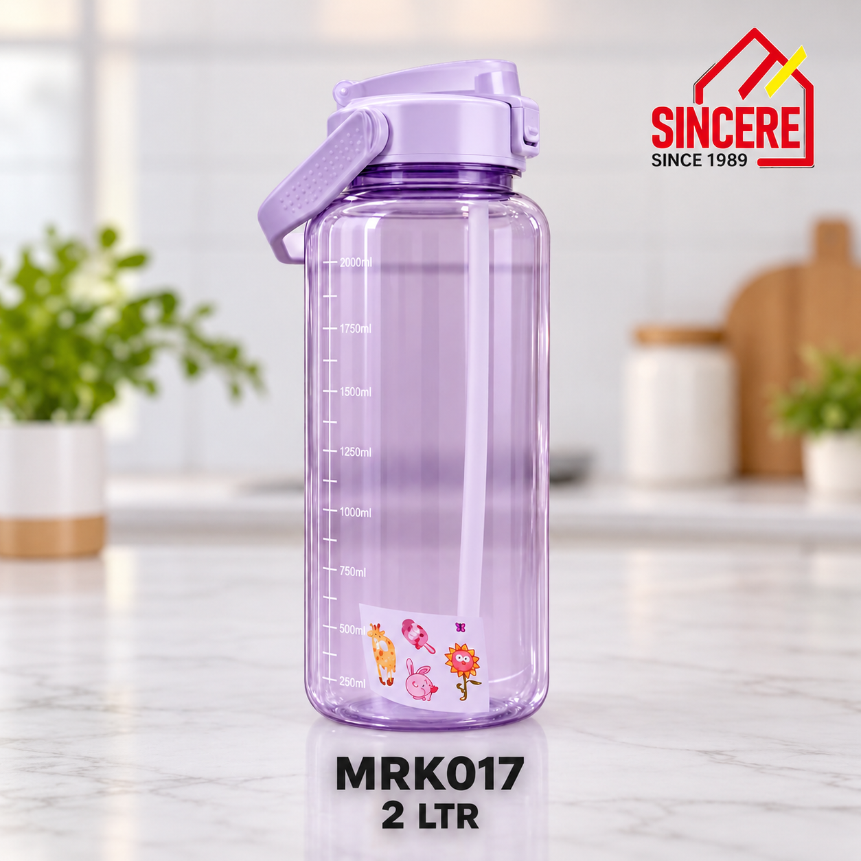 MOTIVATION 2 LTR SIPPER BOTTLE/20pcs ( MRK017)