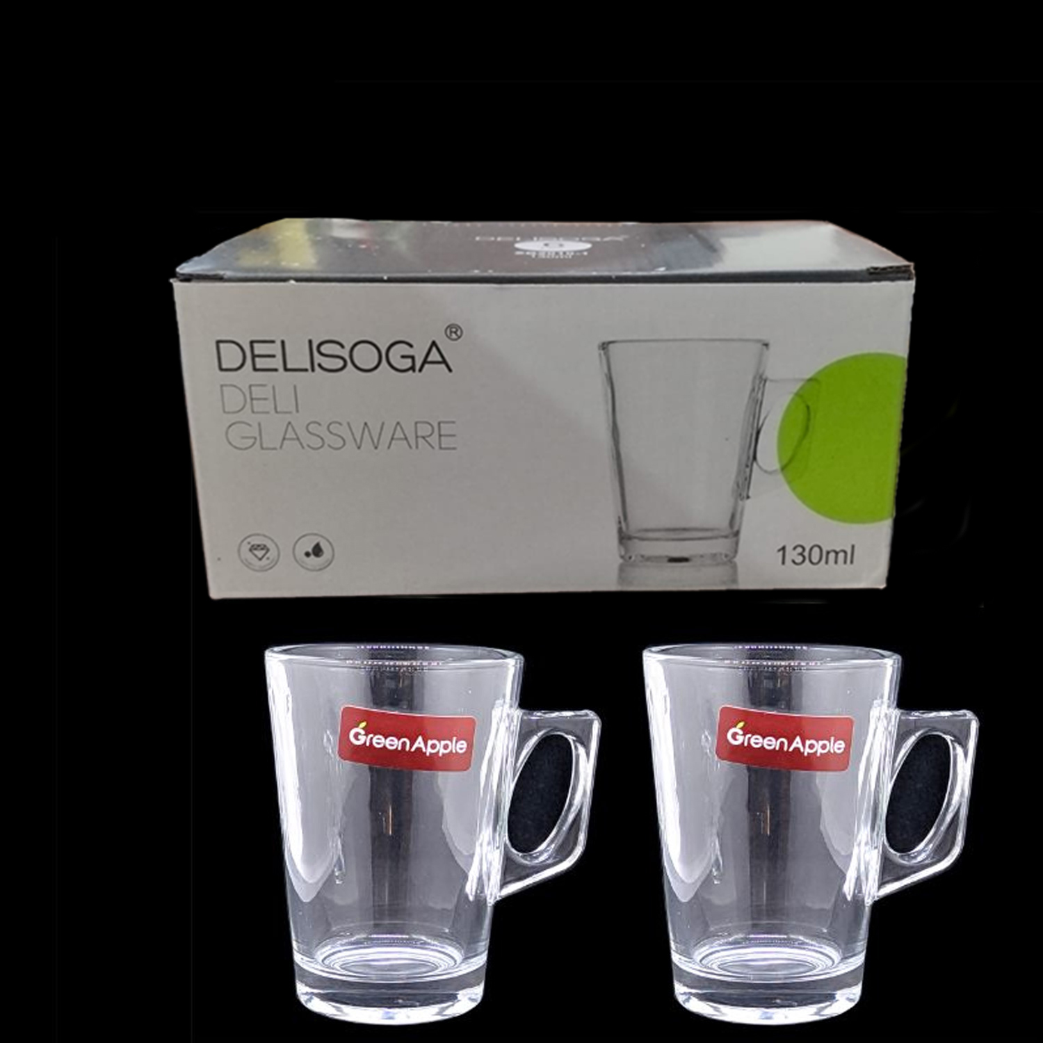 DELISOGA ZB2010-1 GLASS CUP 130ML/12 (ZB2010)