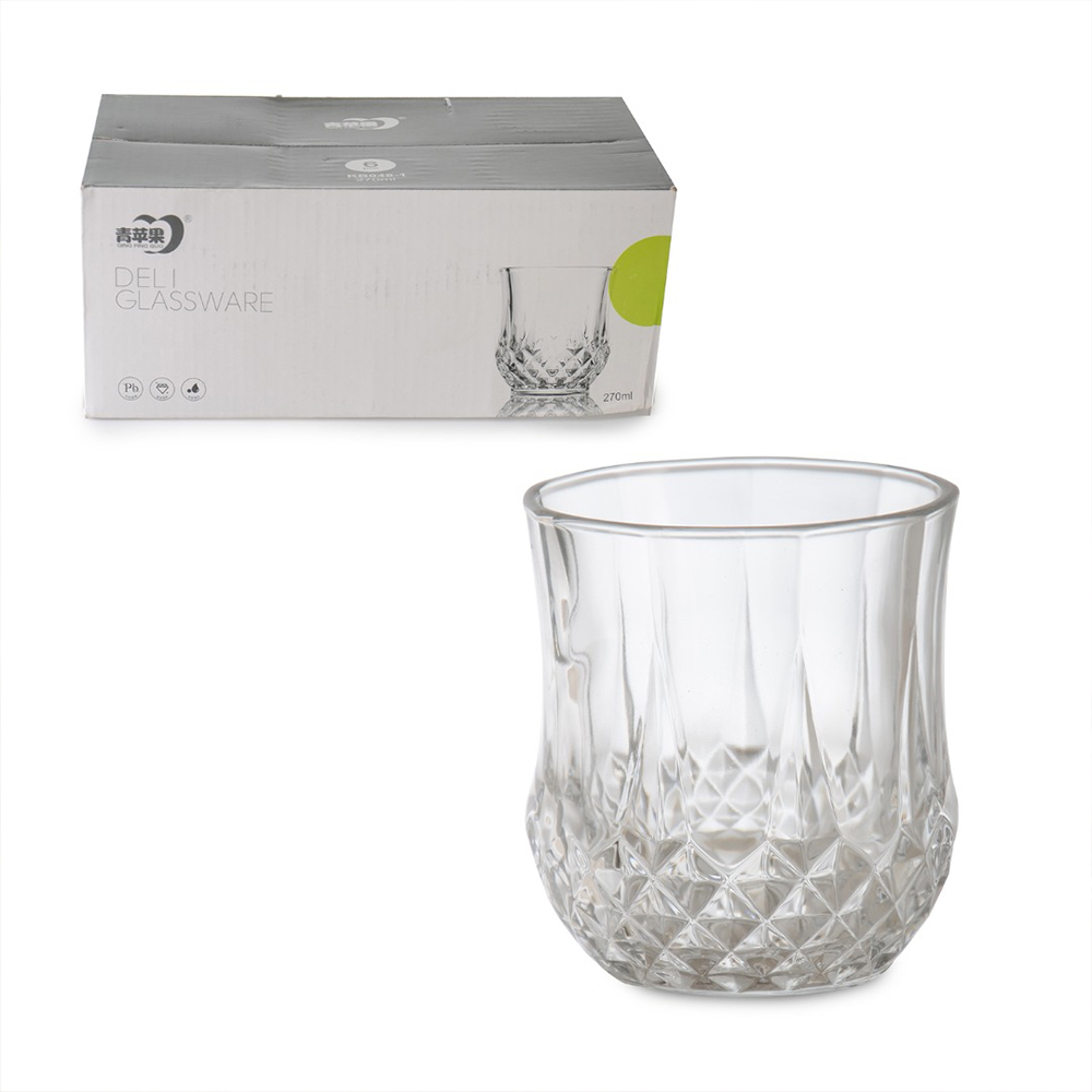 KB048-1 WHISKY GLASS 270ML/8(KB048)