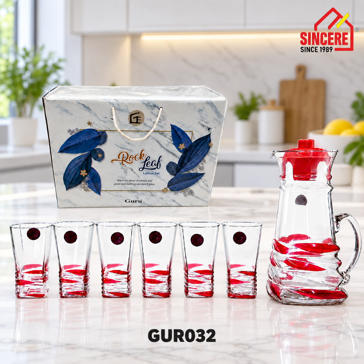 ROCK LEAF NEW STEP 7 PCS L/SET/8 (GUR032)